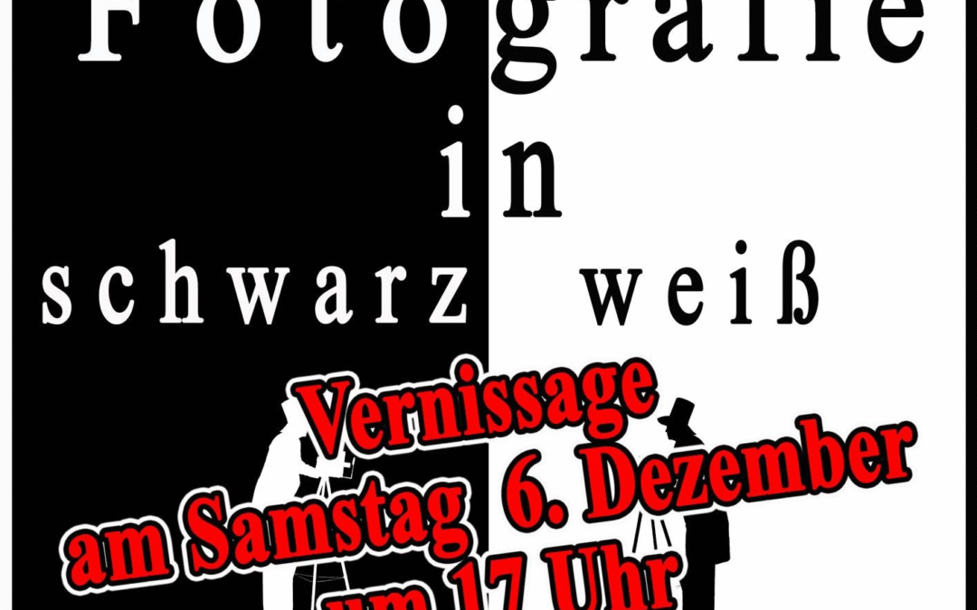 Fotoausstellung schwarz / weiß