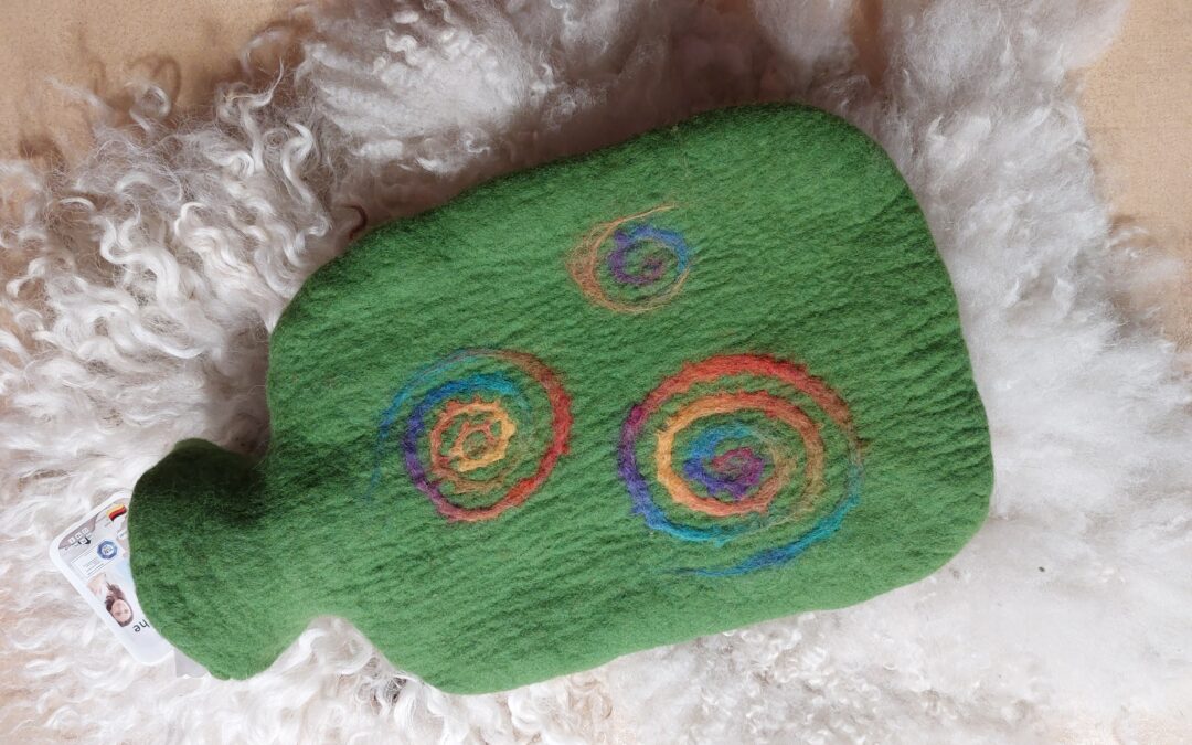 Wärmflaschenhüllen filzen