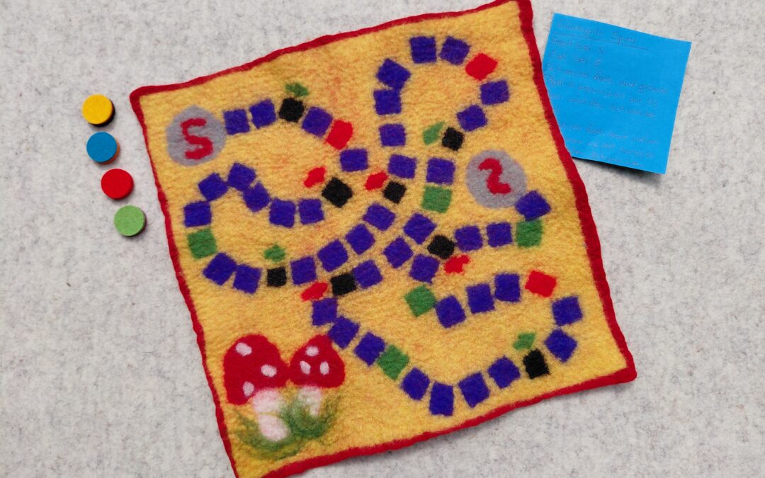 Filzen und Spielen: Stell Dein eigenes Spiel her!