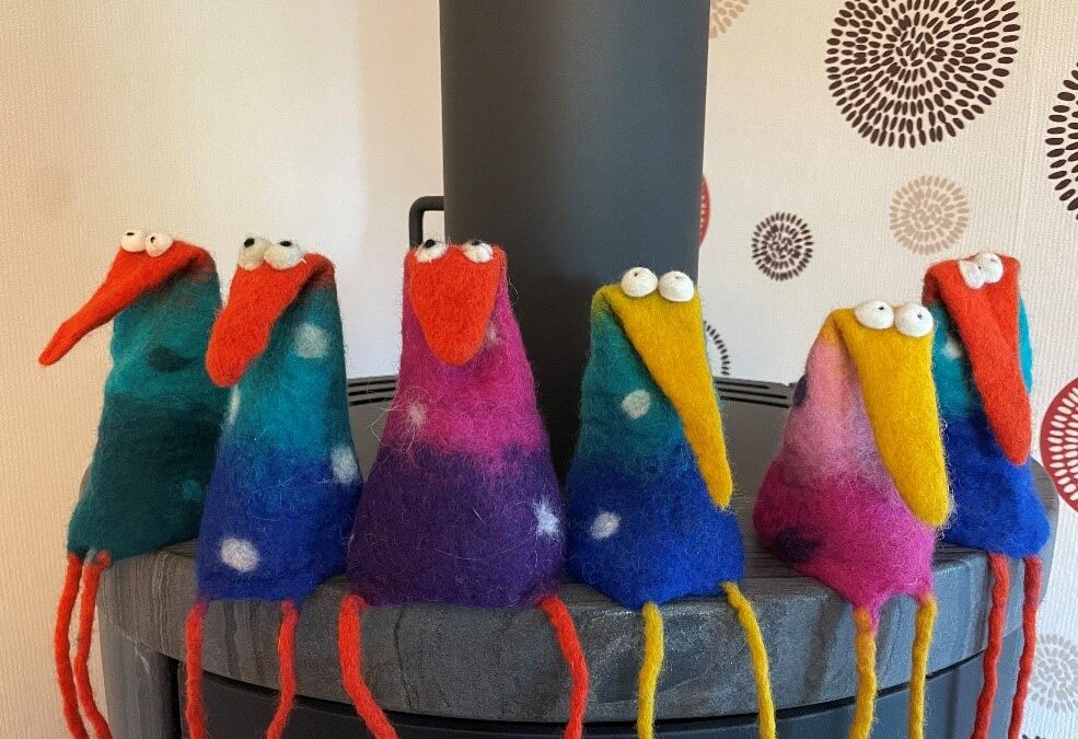 Schräge Vögel